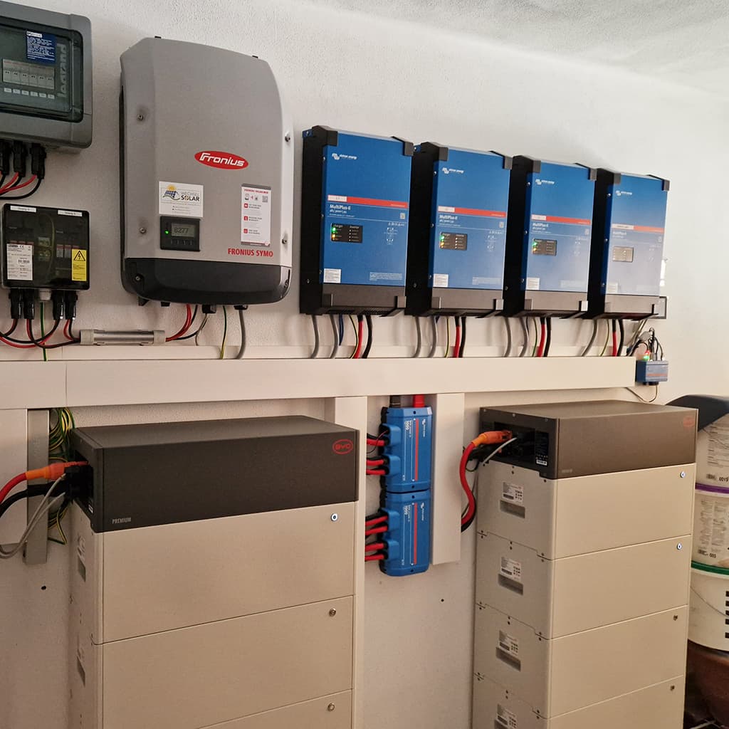 Unser Leistungsangebot 4 Energiespeicher und Notstrom im Keller
